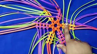 हिंदी plastic wire pooja bag tutorial |1ROLL POOJA  BAG