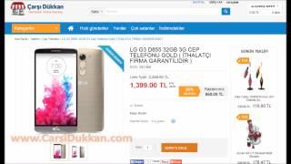 LG G3 D855 32GB 3G Cep Telefonu Gold