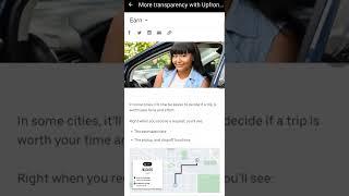 NEW UBER DRIVER APP updates see destinations and Fares upfront