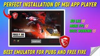 How To Download & Install MSI App Player Windows 10/8/7 | MSI Emulator Best Version For Low End PC