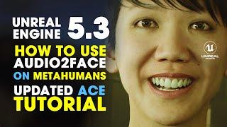 Audio2Face to MetaHuman | How to Animate MetaHuman using Audio2Face Live Link | Unreal Engine 5.3