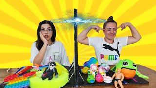 ANNEMLE TELEPATİ POP İT CHALLENGE FIDGET TOYS TRADING | EYLÜL LAL