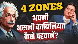 4 Zones | अपनी असली काबिलियत कैसे पहचानें? Dr Ujjwal Patni #success tips