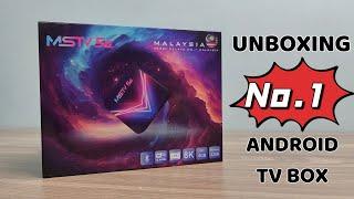 MSTV 5G Android TV Box Bahasa Malaysia Unboxing & Review | Ada Giveaway