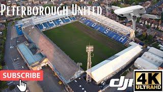 【4K】 Peterborough United Football Club | Weston Homes Stadium | 4K Drone Video