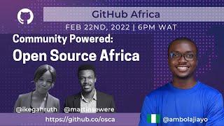 GitHub Africa Community Powered Open Source