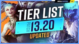 NEW UPDATED TIER LIST for PATCH 13.20