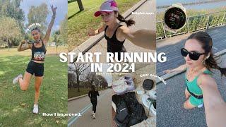 START RUNNING IN 2024 | how to start, must have gear, tips to get FASTER.