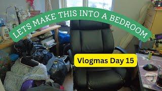 Turning my office/ junk room into a bedroom for my mum