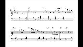 Kenny Barron - On The Sunny Side Of The Street (Transcription)