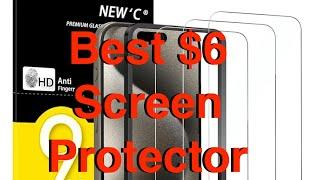 Best Budget iPhone 13 Screen Protector? New'C 3-Pack Unboxing!