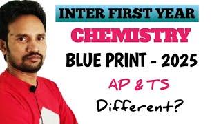 INTER FIRST YEAR CHEMISTRY BLUE PRINT 2025 / AP AND TS