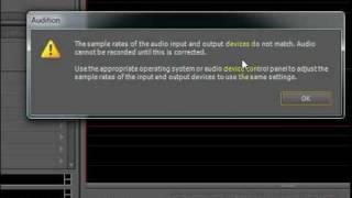 Sound Recording FIX in Adobe Audition CS5.5