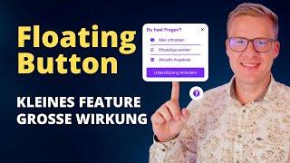 Floating Button mit Elementor erstellen: Mehr Conversions dank auffälligem CTA