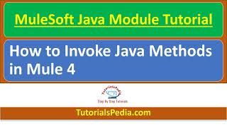 MuleSoft Java Module Tutorial | Invoke Java Method in MuleSoft | Mule 4 | Invoke, Invoke Static Demo