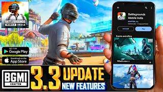 BGMI 3.3 UPDATE Features, New XSuit Effects - Most Awaited & More / Pubg New Update