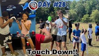 DAY #28 | TOUCH DOWN!! | Clockwork Youth Academy