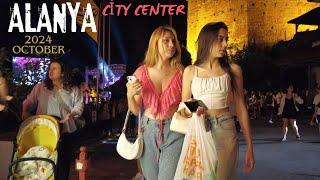 alanya city center October 2024 ! alanya marina ! alanya antalya turkey holiday turkey travel 4k