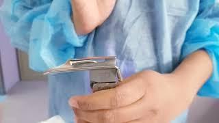 how to fix laryngoscope/ Laryngoscope എങ്ങനെ ശരിയായ രീതിയിൽ fix ചെയ്യാം/ pediatric medicine