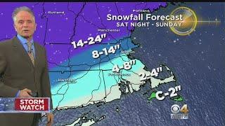 WBZ Midday Forecast For January 18