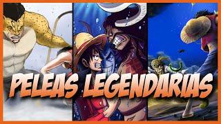 Las 15 MEJORES PELEAS de ONE PIECE