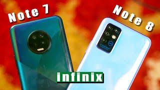 Infinix Note 8 vs Note 7 Comparison: Camera, Speed & Should You Upgrade?