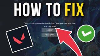 How To Fix Valorant VAL 43 Error Code - Full Tutorial