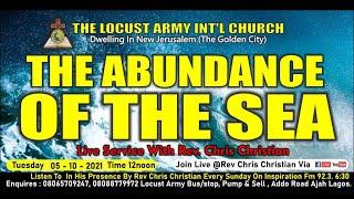 Rev. Chris Christian | THE ABUNDANCE OF THE SEA