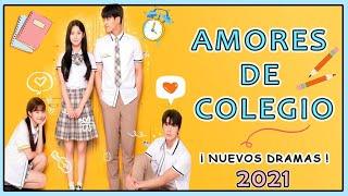 5 Nuevos Doramas ESCOLARES ROMANTICOS 2021  sub español (kdramas y cdramas)