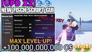 [UPD] Fisch Script GUI | FASTEST AUTO FISH DUPE COIN MEGALODON *NO KEY*