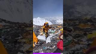 Mt. Everest is now covered in trash