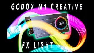 Godox M1 RGB Creative Light SO MUCH CREATIVITY IN ONE LIGHT!  #Godox #Pixapro #M1