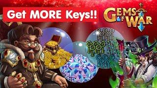 Gems of War Treasure Vault MORE KEYS Guide! Fast team best Gnome tips?