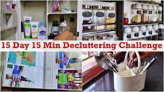 15 Day 15 Min Decluttering Challenge (Tamil) |Diwali Cleaning Motivation| Simple Living & Minimalism