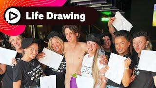 LIFE DRAWING | Cheeky classes for hen parties with a model & private venue