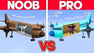 NOOB vs PRO: AIRPLANE MEGA RAMP BUILD CHALLENGE