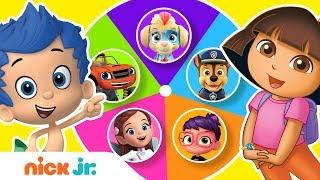 Guess the Missing Colors w/ the PAW Patrol Mighty Pups, Dora & More! | Color Games | Nick Jr.