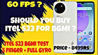 Itel S23 Pubg Test | 60 Fps ? | Gyro ? | Itel S23 Gaming Test | Itel S23 Bgmi Test #itels23