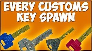 Every Custom Key Spawn Guide - Escape From Tarkov