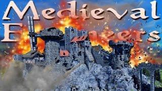 BUILD & DESTROY YOUR OWN CASTLE! | Medieval Engineers #1