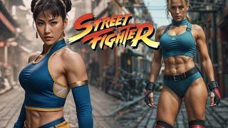 4K Realistic Street Fighter Characters Reimagined Age Progression