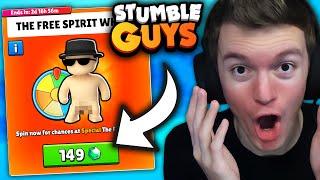 SPINNING THE *NO CLOTHES* WHEEL IN STUMBLE GUYS!