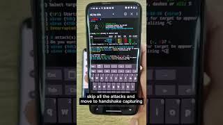 Wi-Fi hacking using just smartphone (Wifite)