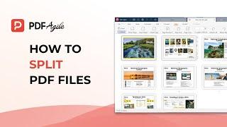 How to freely split the PDF files