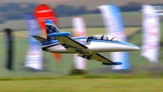 RC Turbine Jet L-39 Albatros from C&C Models , Flight Demonstration , JetPower Messe 2014 *HD*