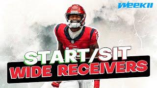 Week 11 Wide Receivers to START and SIT! (every matchup)