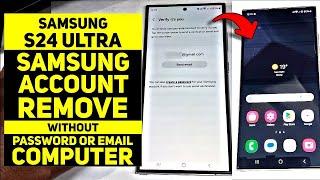 How to Hard Reset Samsung Galaxy S24 Ultra & Remove Account Without Password & Computer | 2025