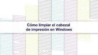 Cómo limpiar el cabezal de impresión en Windows