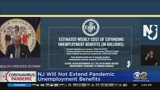 New Jersey Will Not Extend Pandemic Unemployment Benefits