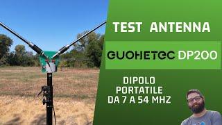 Radioamatori- Prova antenna Guohetec DP200